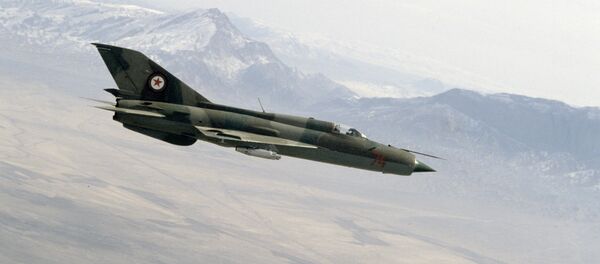 Афганские истребители советского производства МиГ-21 - Sputnik Mundo