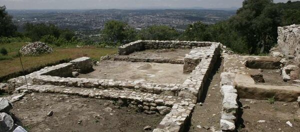 Las ruinas de Tepeticpac, uno de los barrios en Tlaxcallan - Sputnik Mundo