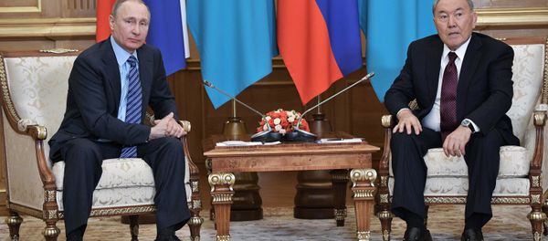 Рабочий визит президента РФ В. Путина в Казахстан - Sputnik Mundo