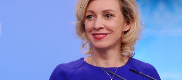 María Zajárova, portavoz del Ministerio de Exteriores de Rusia - Sputnik Mundo