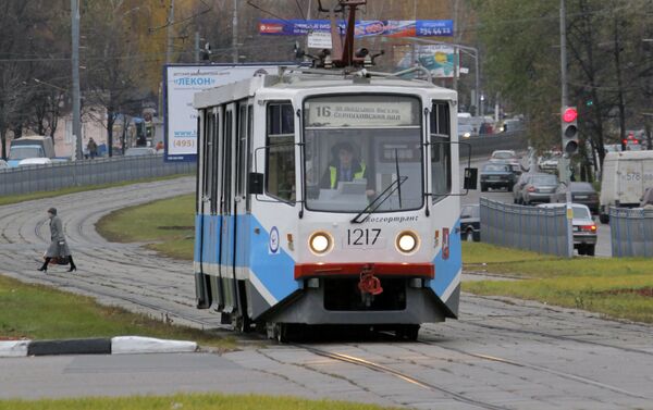 Tranvía moscovita en 2010 Tranvía moscovita en 2010 - Sputnik Mundo