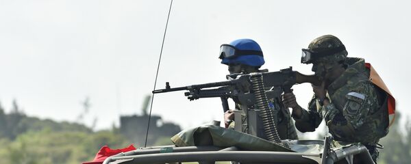 Militares taiwaneses durante unas maniobras (archivo) - Sputnik Mundo