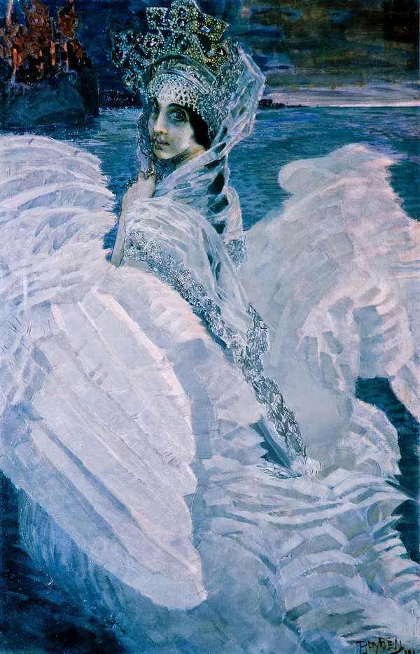 La zarevna cisne. Actualmente en la Galería Estatal Tretiakov en Moscú. La zarevna cisne. Actualmente en la Galería Estatal Tretiakov en Moscú. - Sputnik Mundo