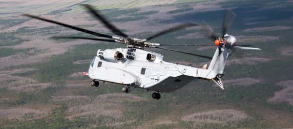Helicóptero estadounidense CH-53K Helicóptero estadounidense CH-53K - Sputnik Mundo