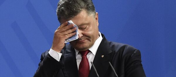 El presidente ucraniano, Petró Poroshenko - Sputnik Mundo