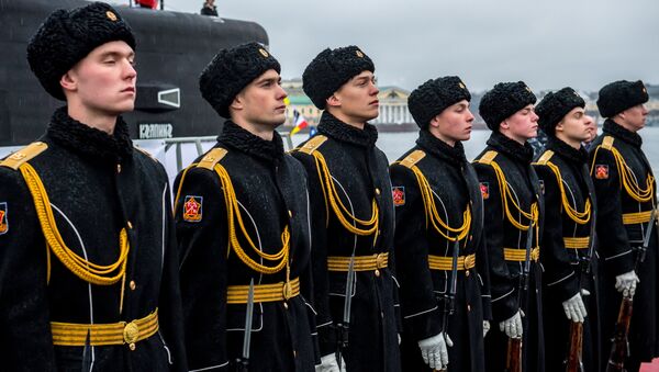 Передача подлодки Колпино ВМФ России Передача подлодки Колпино ВМФ России - Sputnik Mundo