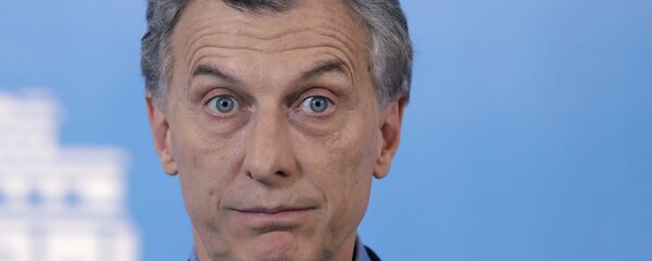 Mauricio Macri, presidente de Argentina Mauricio Macri, presidente de Argentina - Sputnik Mundo