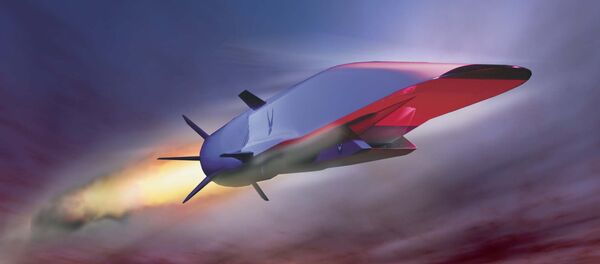 La imagen de Boeing X-51A Wave Rider, el vehiculo hipersónico experimental estadounidense probado en 2010 - Sputnik Mundo