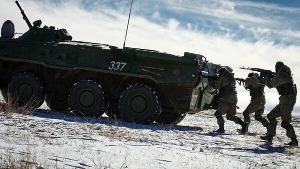 Las tropas de la Flota del mar Negro (archivo) - Sputnik Mundo