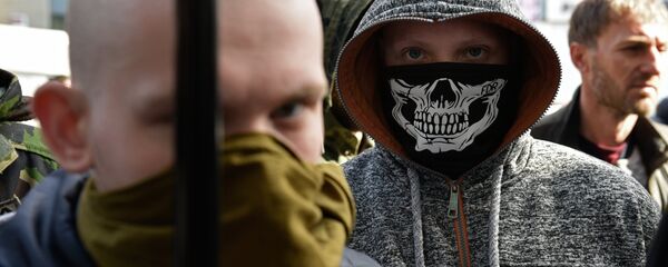 Radicales ucranianos (archivo) - Sputnik Mundo