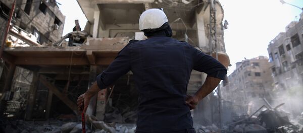 Cascos Blancos en Siria (archivo) Cascos Blancos en Siria (archivo) - Sputnik Mundo