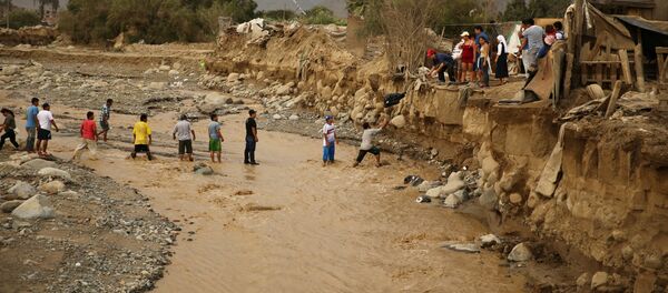 Inundaciones en Perú - Sputnik Mundo