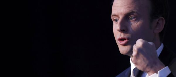 Emmanuel Macron, candidato presidencial de Francia - Sputnik Mundo