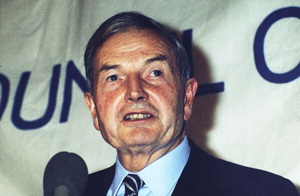 David Rockefeller, coleccionista de insectos raros y corazones - Sputnik Mundo