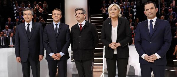 Los candidatos presidenciales de Francia Los candidatos presidenciales de Francia - Sputnik Mundo