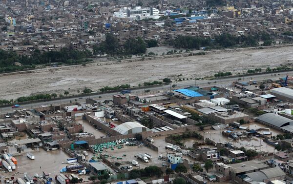 Las terribles consecuencias de las lluvias torrenciales en Perú - Sputnik Mundo