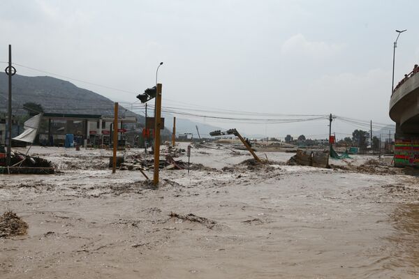 Las terribles consecuencias de las lluvias torrenciales en Perú - Sputnik Mundo