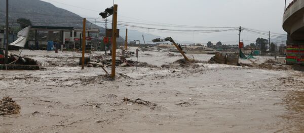 Inundaciones en Perú - Sputnik Mundo