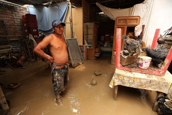 Las terribles consecuencias de las lluvias torrenciales en Perú - Sputnik Mundo