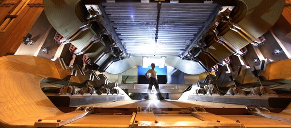 Detector LHCb del Gran Colisionador de Hadrones, 5 de septiembre de 2008 - Sputnik Mundo