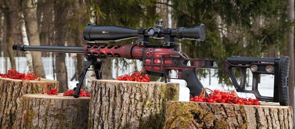 Un fusil de alta precisión Lobaev con diseño individual inspirado en cómics - Sputnik Mundo