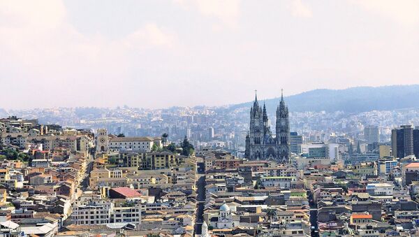 Quito, la capital de Ecuador - Sputnik Mundo