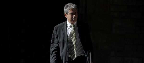 Catalonian government spokesman Francesc Homs Catalonian government spokesman Francesc Homs - Sputnik Mundo