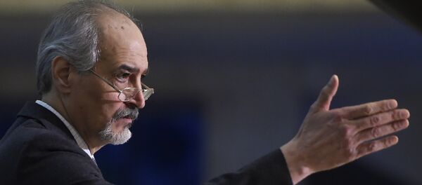 Bashar Jaafari, jefe de la delegación de Damasco - Sputnik Mundo