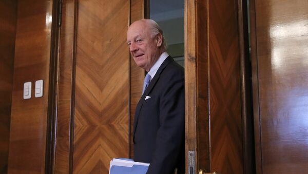 Staffan de Mistura, el enviado de la ONU para Siria - Sputnik Mundo