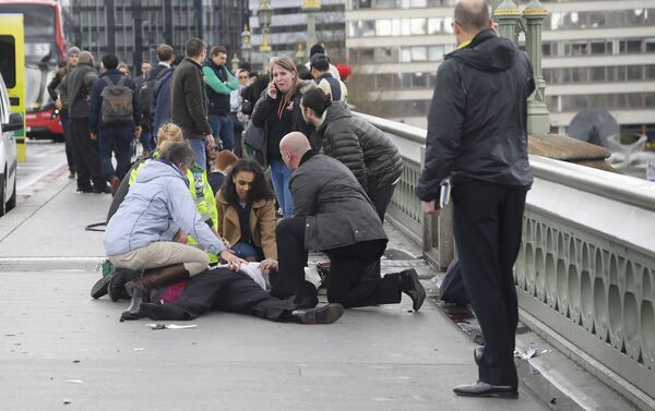 Tiroteo en el puente de Westminster en Londres - Sputnik Mundo