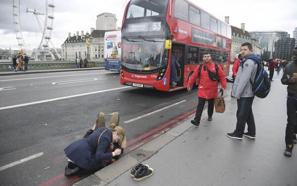 Tiroteo en el puente de Westminster en Londres - Sputnik Mundo