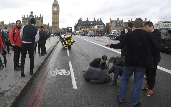 Tiroteo en el puente de Westminster en Londres - Sputnik Mundo