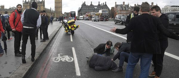 Tiroteo en el puente de Westminster en Londres - Sputnik Mundo
