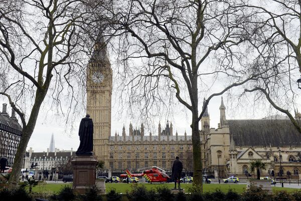 Las imágenes más impactantes del ataque terrorista en Londres - Sputnik Mundo