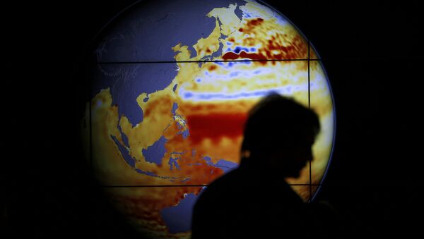 Mapa climático - Sputnik Mundo