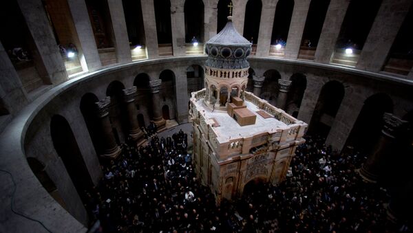 El Santo Sepulcro en Jerusalén - Sputnik Mundo