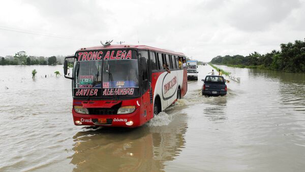 Inundaciones en Ecuador - Sputnik Mundo