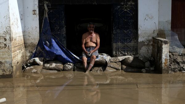 Inundaciones en Perú (archivo) - Sputnik Mundo