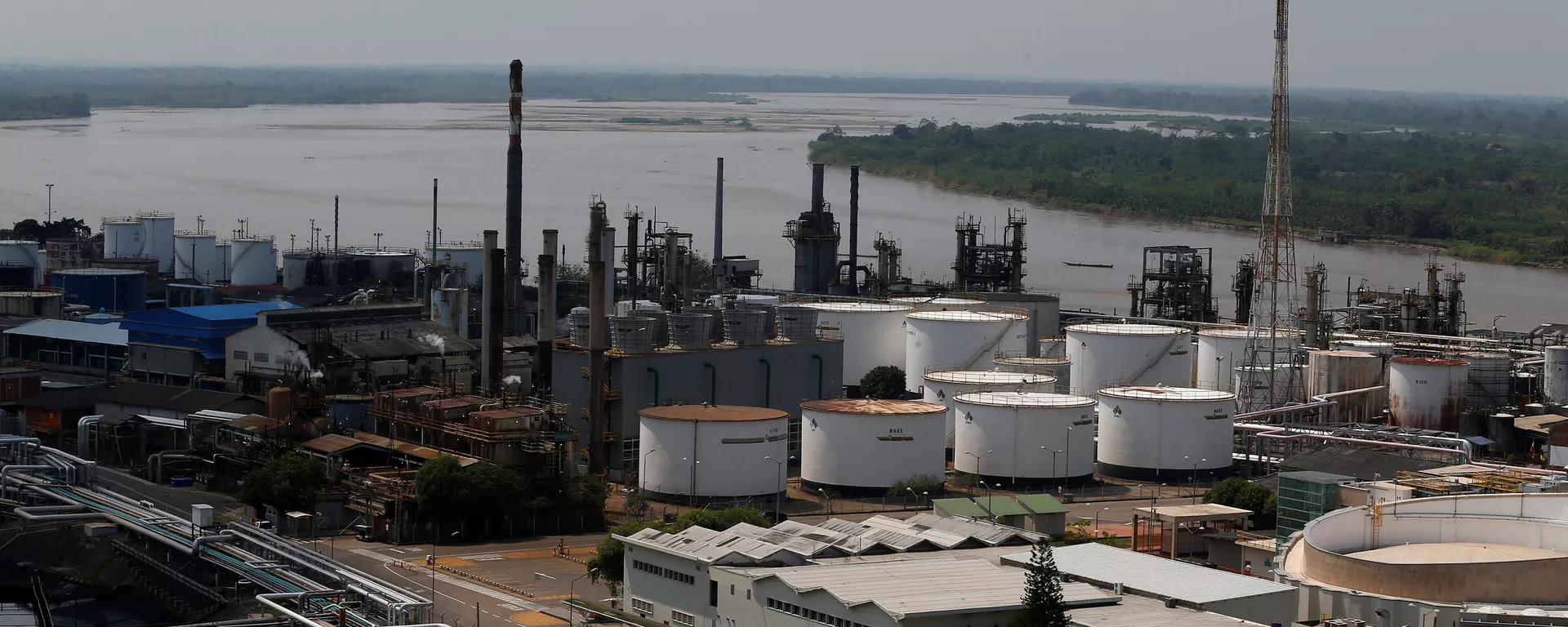 Refinería de petróleo de Ecopetrol en Colombia (archivo) Refinería de petróleo de Ecopetrol en Colombia (archivo) - Sputnik Mundo, 1920, 10.11.2021