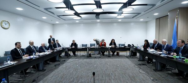 Quinta ronda de negociaciones intersirias en Ginebra - Sputnik Mundo