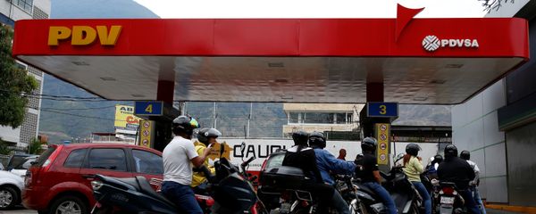 A general view of a gas station of the state oil company PDVSA in Caracas A general view of a gas station of the state oil company PDVSA in Caracas - Sputnik Mundo