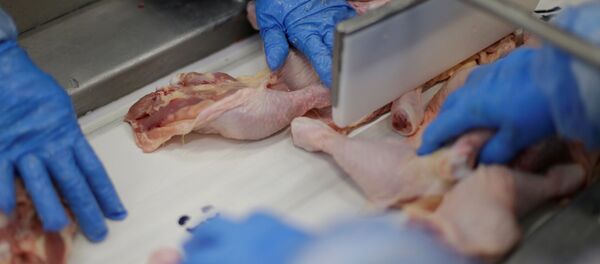 Carne de pollo brasileña - Sputnik Mundo