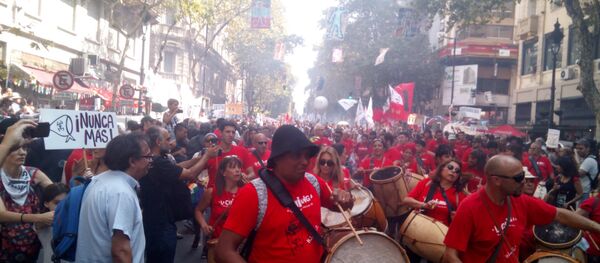 Marcha en recuerdo del golpe de Estado en Buenos Aires - Sputnik Mundo