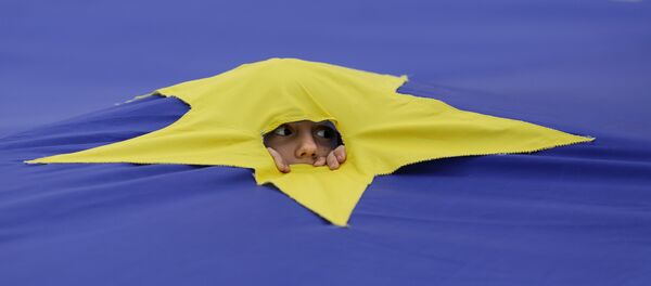 La bandera de la UE La bandera de la UE - Sputnik Mundo