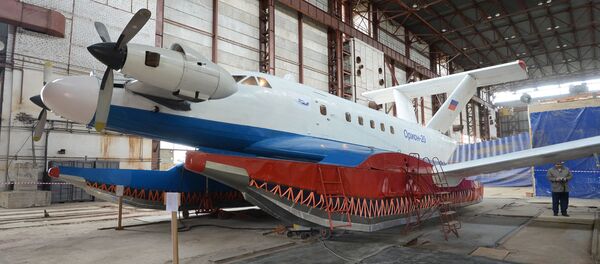 El ekranoplano Orion-20 El ekranoplano Orion-20 - Sputnik Mundo