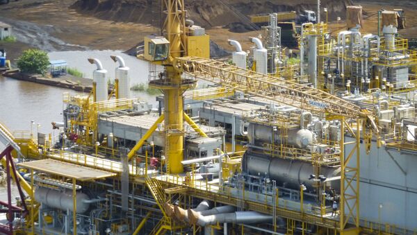 Una plataforma petrolífera de PDVSA en la Faja del Orinoco - Sputnik Mundo