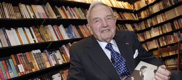 David Rockefeller, banquero y filántropo - Sputnik Mundo