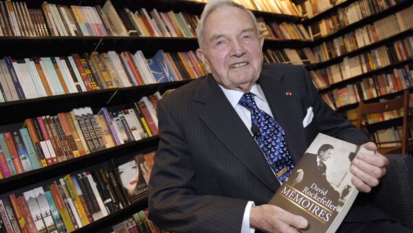 David Rockefeller, banquero y filántropo - Sputnik Mundo