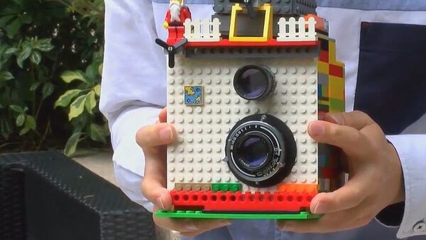 ¡Diversión instantánea! Una Polaroid hecha con legos - Sputnik Mundo