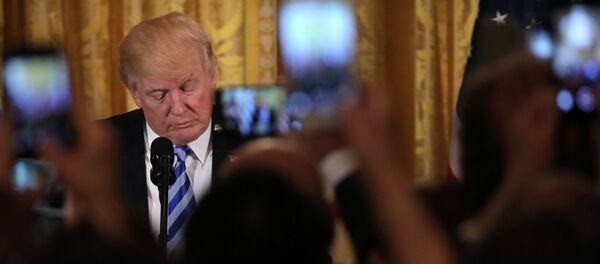 Donald Trump, presidente de EEUU - Sputnik Mundo